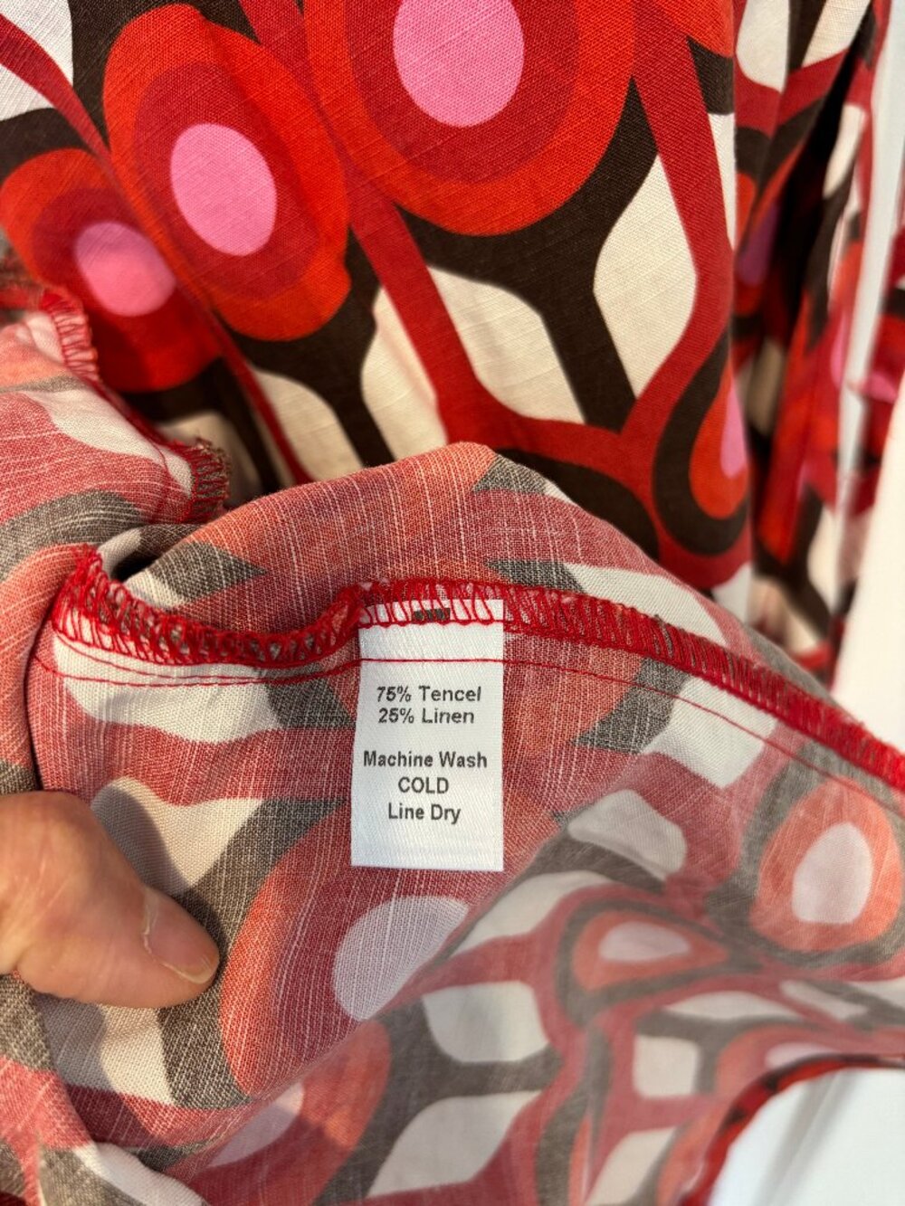 Lesley Evers Apron Wrap Dress (L) - Picture 8 of 8